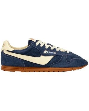 Autry Windspin Suede Sneakers - Blue