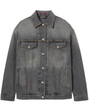 Gucci Cotton Denim Jacket - Gray