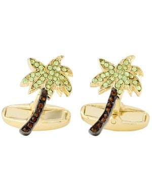 Paul Smith Palm Tree Cufflinks - Metallic