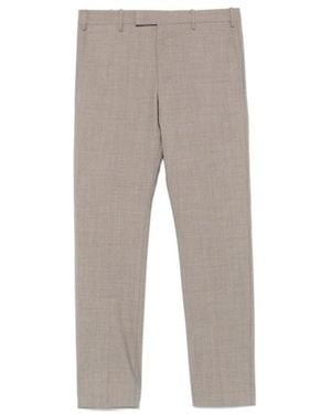 PT01 Casual Pants With Belt Loops - Gray