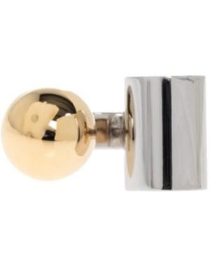 Jacquemus Two-Toned La Bague Perlina Ring - Metallic