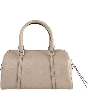 Tory Burch Double Handle Tote Bag - Natural