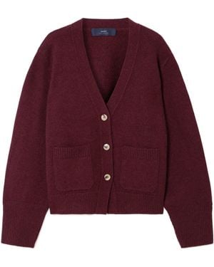 arch4 Janelle Cashmere Cardigan - Purple