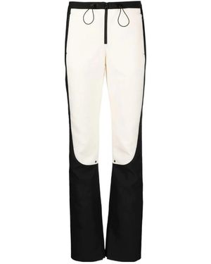 Low Classic Colour-Block Pants - White