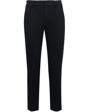 Aspesi Logo Casual Trousers - Black