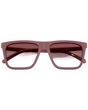 Emporio Armani Square-Frame Sunglasses - Brown