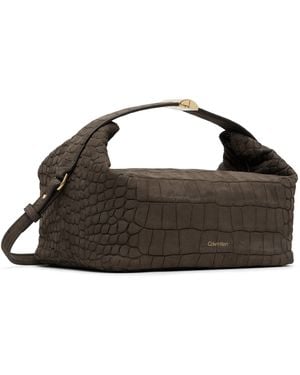 Calvin Klein Collection Small Andy Soft Zipped Clutch - Black