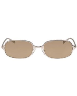 McQueen Full Frame Sunglasses - White