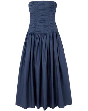 Matteau Strapless Dress - Blue
