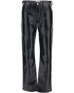 Agolde Low Rise Slim Trousers - Grey