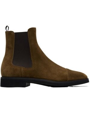 Tom Ford Sole Chelsea Boots - Brown