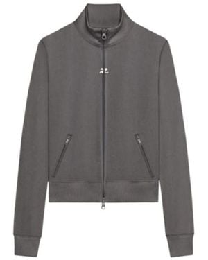 Courreges Courrèges Signature Tracksuit Jacket - Grey