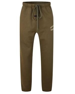 Fear Of God Elastic Waistband Track Trousers - Green