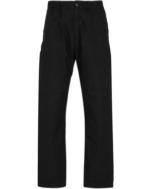 C.P. Company Button-Detail Casual Trousers - Black
