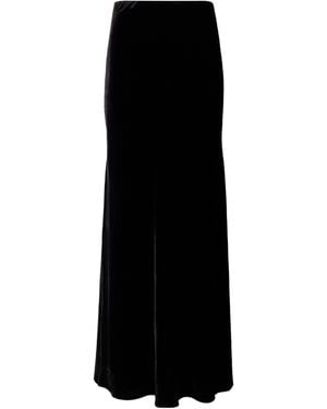 Rohe Velvet Maxi Skirt - Black