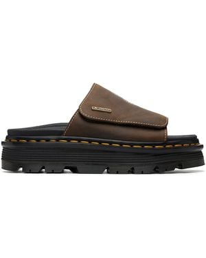 Dr. Martens Zebzag Flower Sandals - Brown