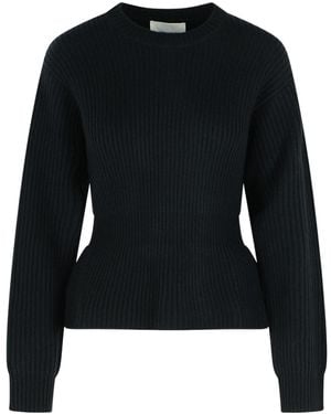 Lisa Yang Miriella Ribbed Knitted Jumper - Black
