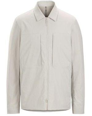 Veilance Arc'Teryx Zip-Up Shirt Jacket - White