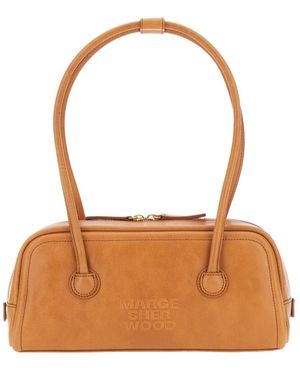 Marge Sherwood Soft Boston Shoulder Bag - Brown