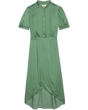 Zadig & Voltaire Rimaz Midi Dress - Green