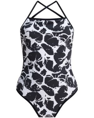 Loulou de Saison Sleeveless Swimsuit - Blue