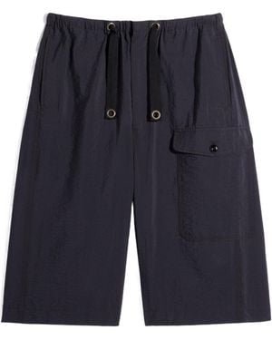 Lemaire Cargo Easy Shorts - Blue