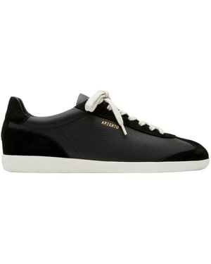 Axel Arigato Zane Suede Panel Trainers - Black