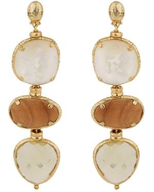Gas Bijoux Pendant Earrings - Metallic