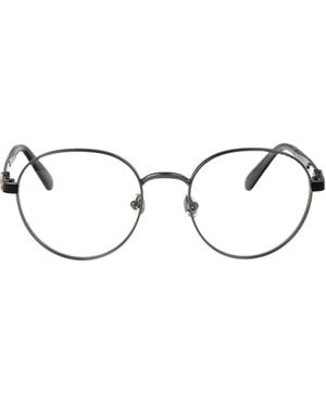 Moncler Eyewear Round Frame Glasses - White