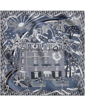 Dior Avenue Shawl - Blue