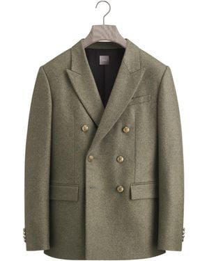 Dior Double-Breasted Blazer - Green