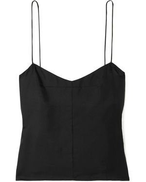 St. Agni Spaghetti Strap Suspenders - Black
