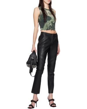 Alexander Wang Cloud Printed Vest - Black