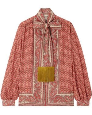 Valentino Long Sleeve Shirt - Red