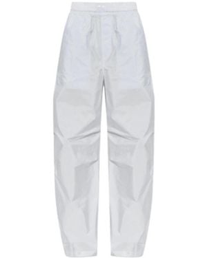 Alexander Wang Elastic Waist Casual Trousers - White