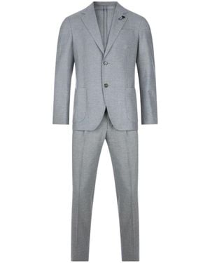 Lardini Logo Suit Set - Gray