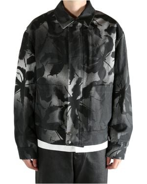 Dries Van Noten Veperny Patterned Jacket - Black