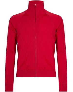 Bottega Veneta Wind Resistant Technical Softshell Jacket - Red
