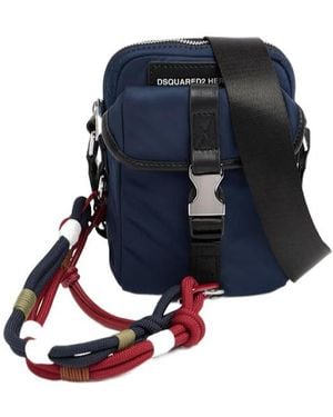 DSquared² Nylon Crossbody Bag - Blue