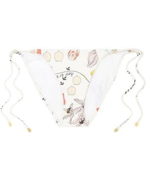 Tory Burch Multicolour Bikinis - White