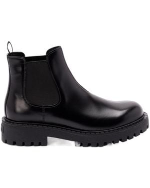 Prada Slip-On Ankle Boots - Black
