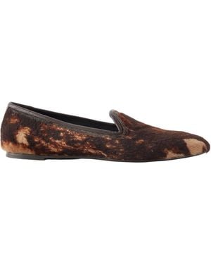 Brunello Cucinelli Monili Beaded Loafers - Brown