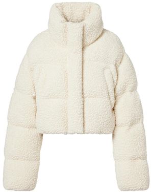 CORDOVA Long-Sleeved Zipper Down Jacket - Natural