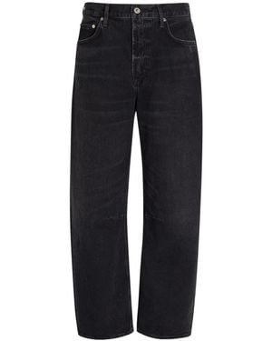 Citizens of Humanity Miro Barrel-Leg Jeans - Black