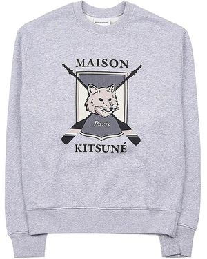 Maison Kitsuné Long-Sleeved Jumper - Grey