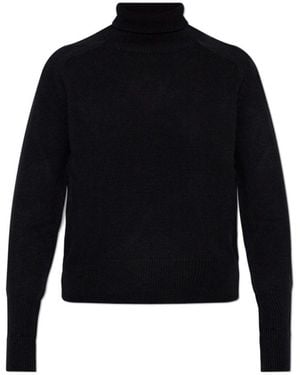 Victoria Beckham Polo Neck Jumper - Blue