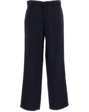 Barena Wide Leg Pants - Blue