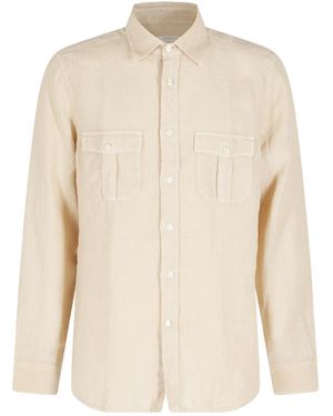 Seventy Utility Linen Shirt - Natural