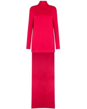 Tom Ford Long-Sleeved Dress - Pink