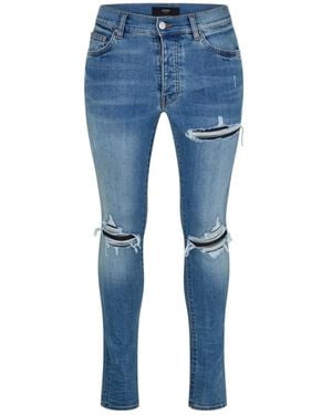 Amiri Mx-1 Distressed Jeans - Blue